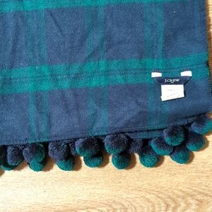 J. Crew pom pom scarf